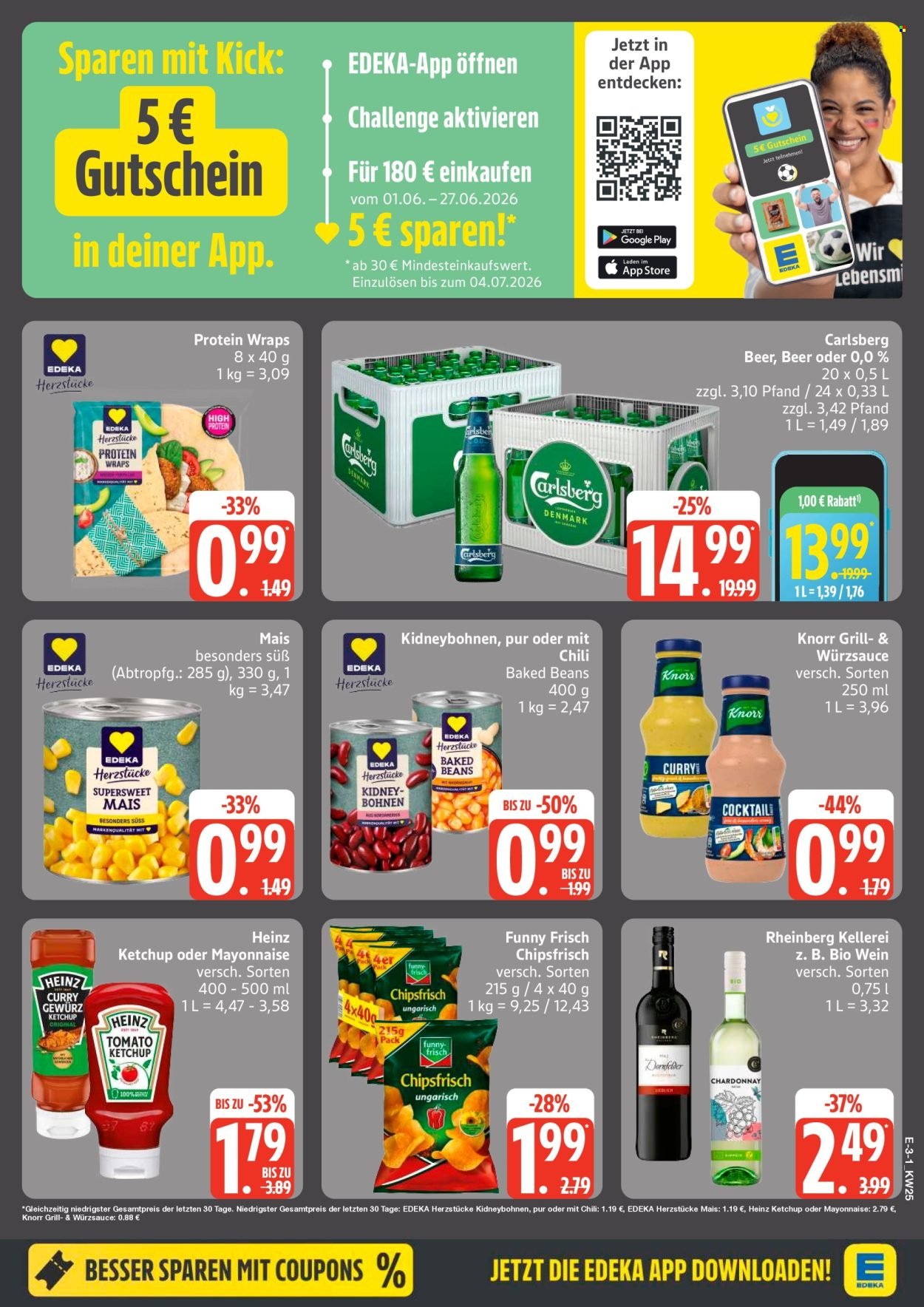 EDEKA Prospekt - Ab Montag 15.06.2026