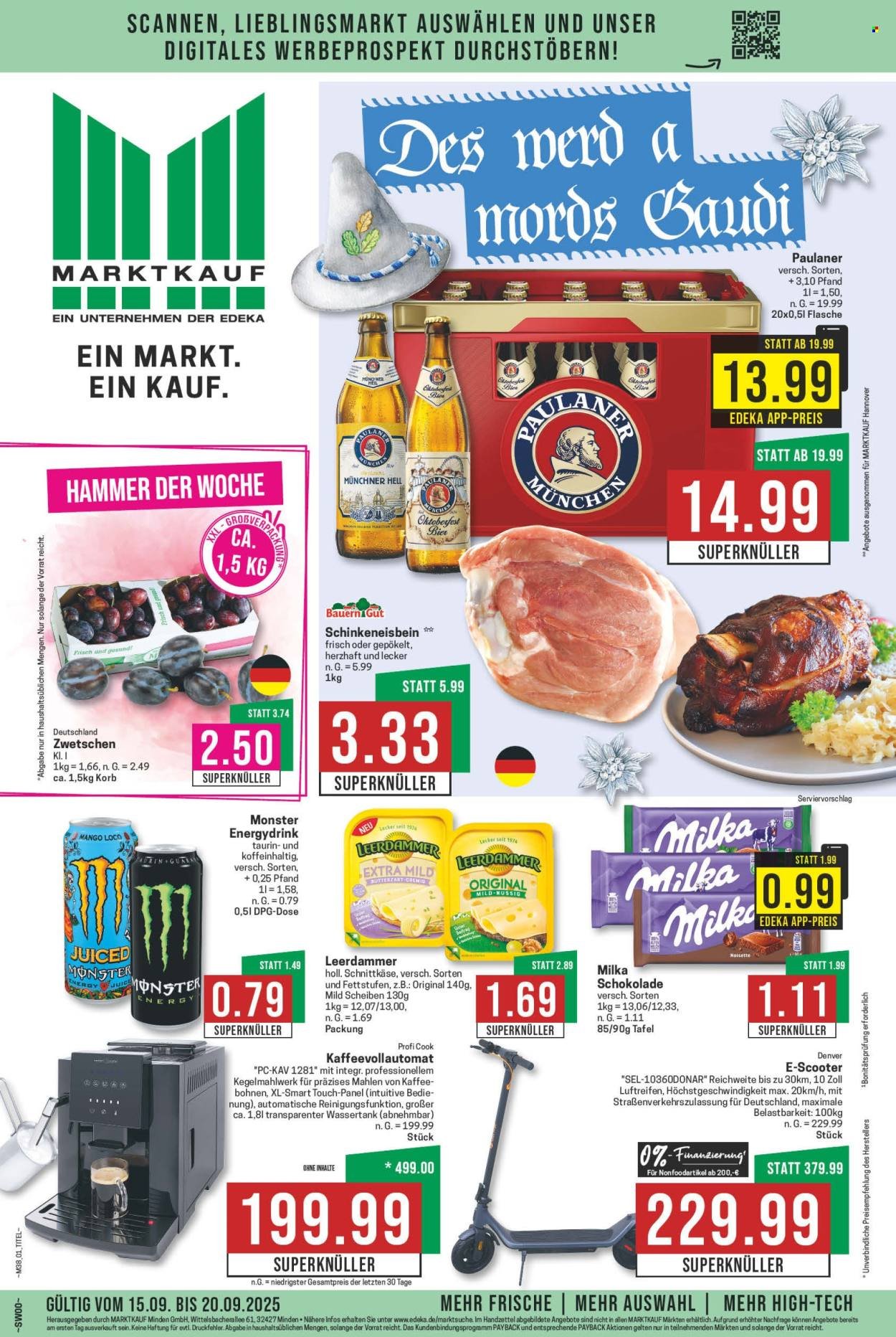 MARKTKAUF Prospekt - Ab Montag 15.09.2025 (2025-09-15 - 2025-09-20) | 1