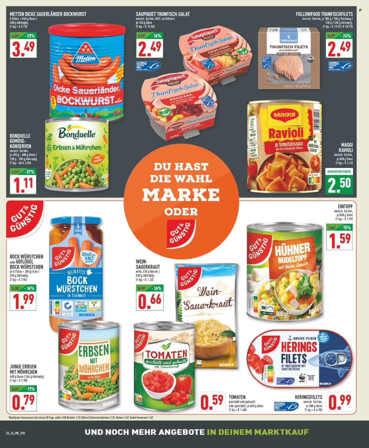 MARKTKAUF Prospekt - Ab Montag 12.01.2026