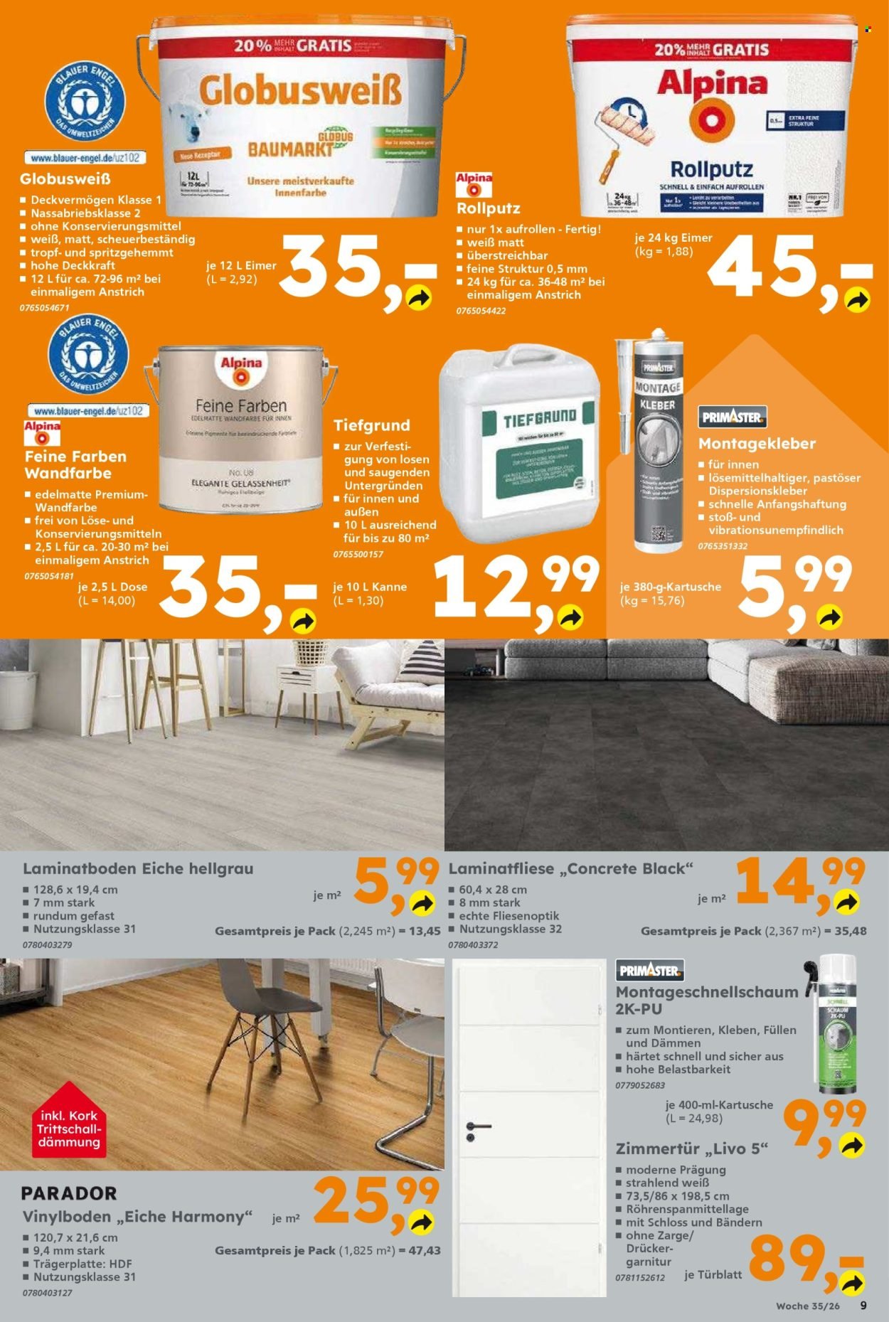 GLOBUS BAUMARKT Prospekt - Ab Montag 24.08.2026