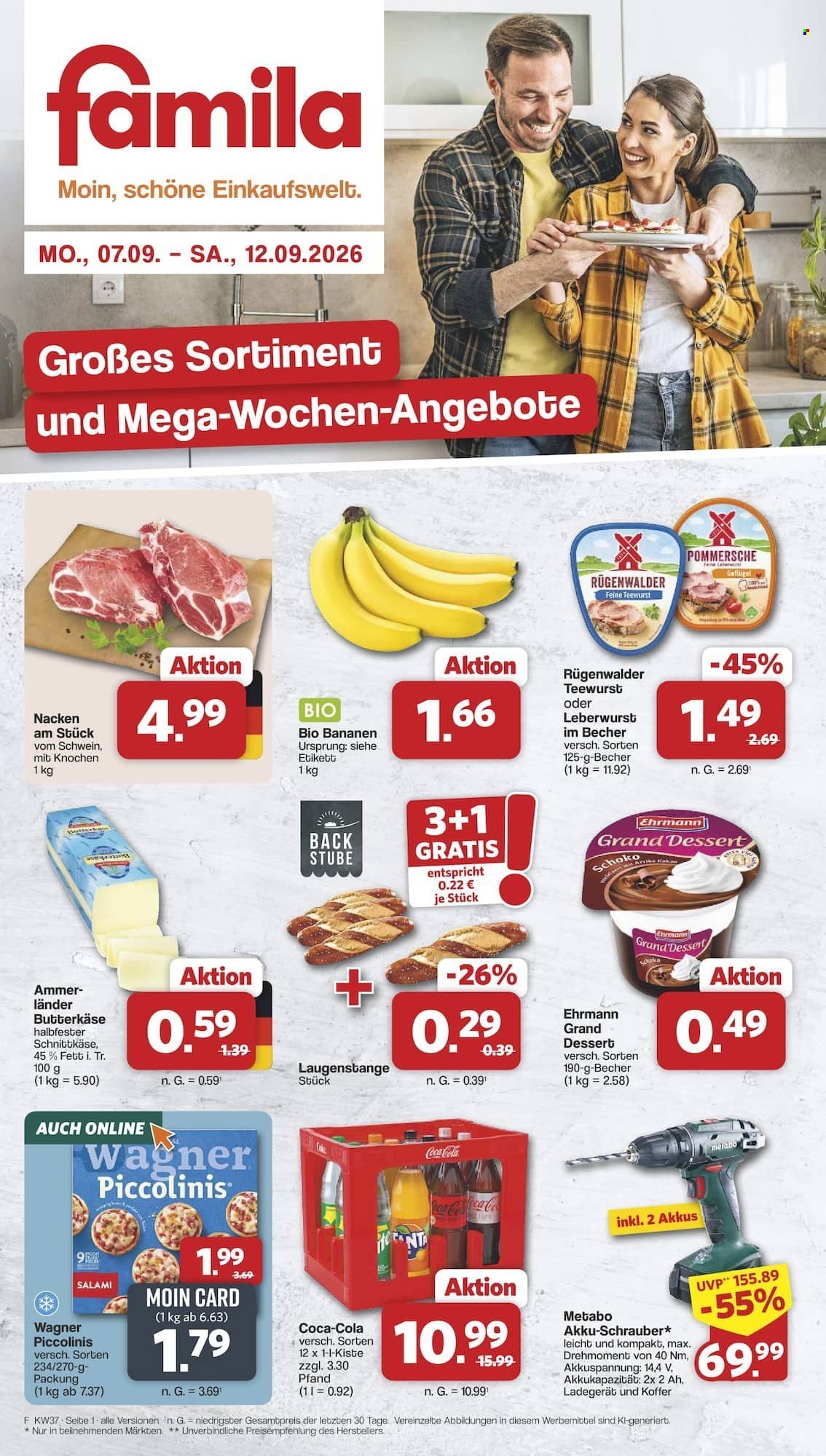 FAMILA Prospekt - Ab Montag 7.09.2026