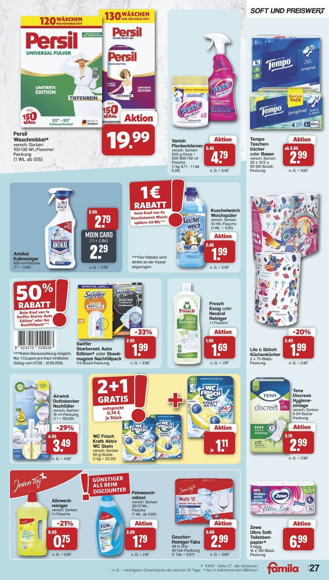 FAMILA Prospekt - Ab Montag 7.09.2026
