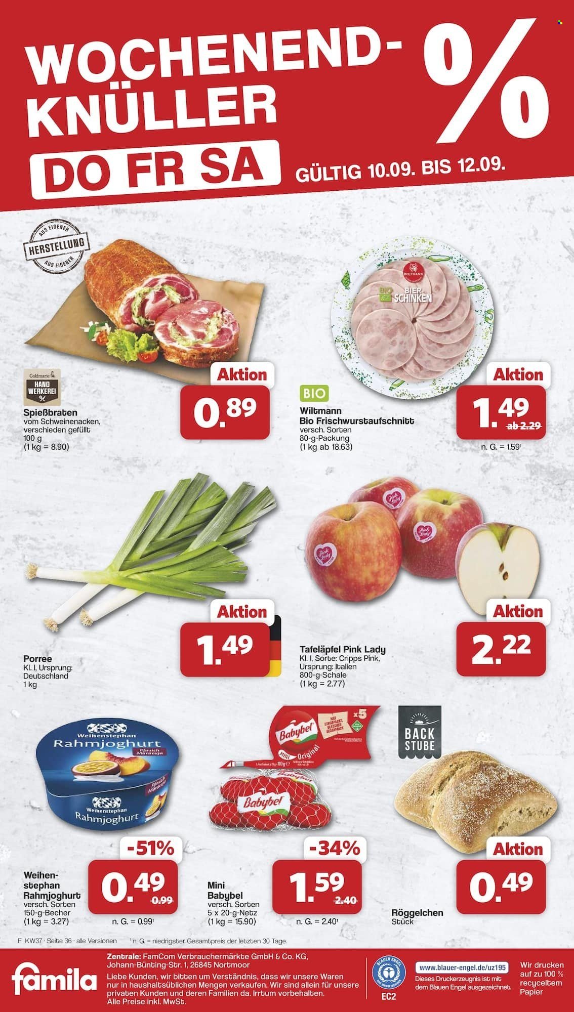 FAMILA Prospekt - Ab Montag 7.09.2026
