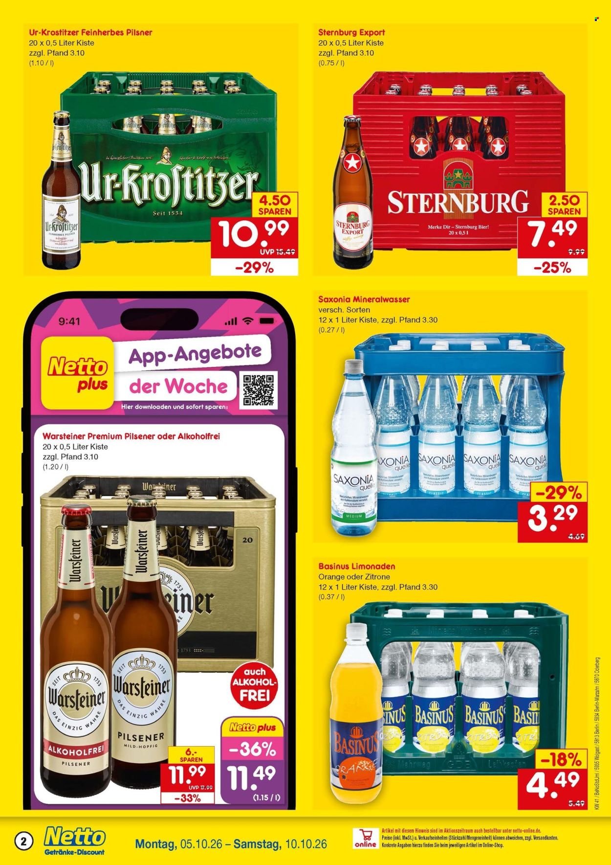NETTO MARKEN-DISCOUNT Prospekt - Getränkemarkt in deiner Nähe