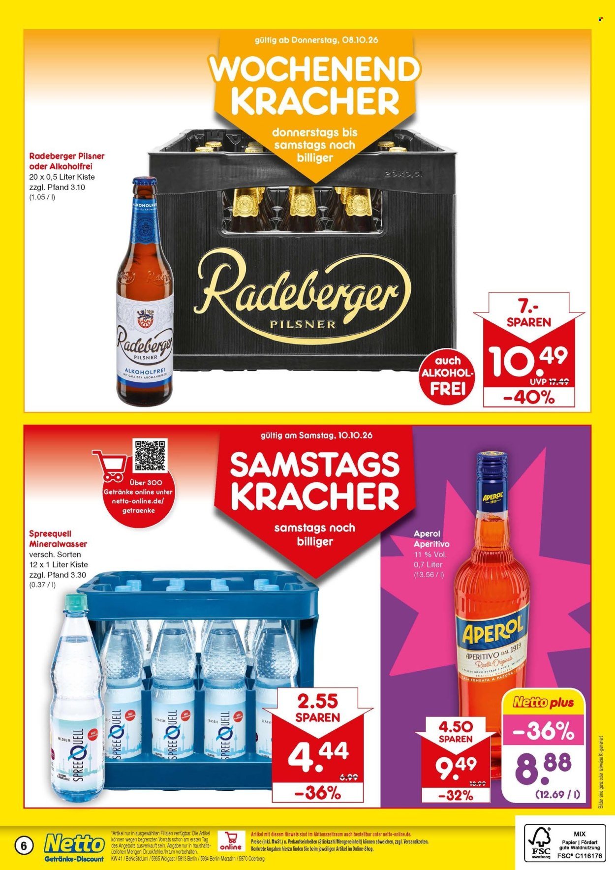 NETTO MARKEN-DISCOUNT Prospekt - Getränkemarkt in deiner Nähe