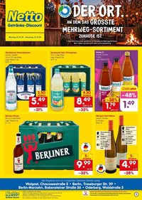 NETTO MARKEN-DISCOUNT Prospekt - Getränkemarkt in deiner Nähe