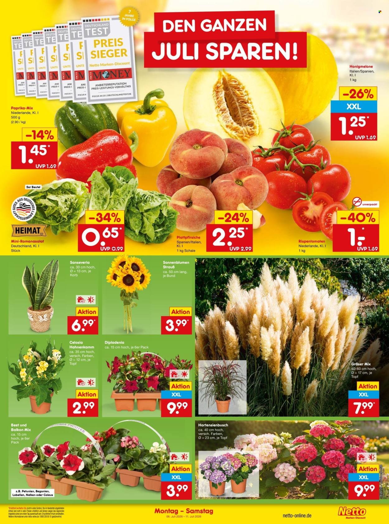 NETTO MARKEN-DISCOUNT Prospekt - Ab Montag 6.07.2026
