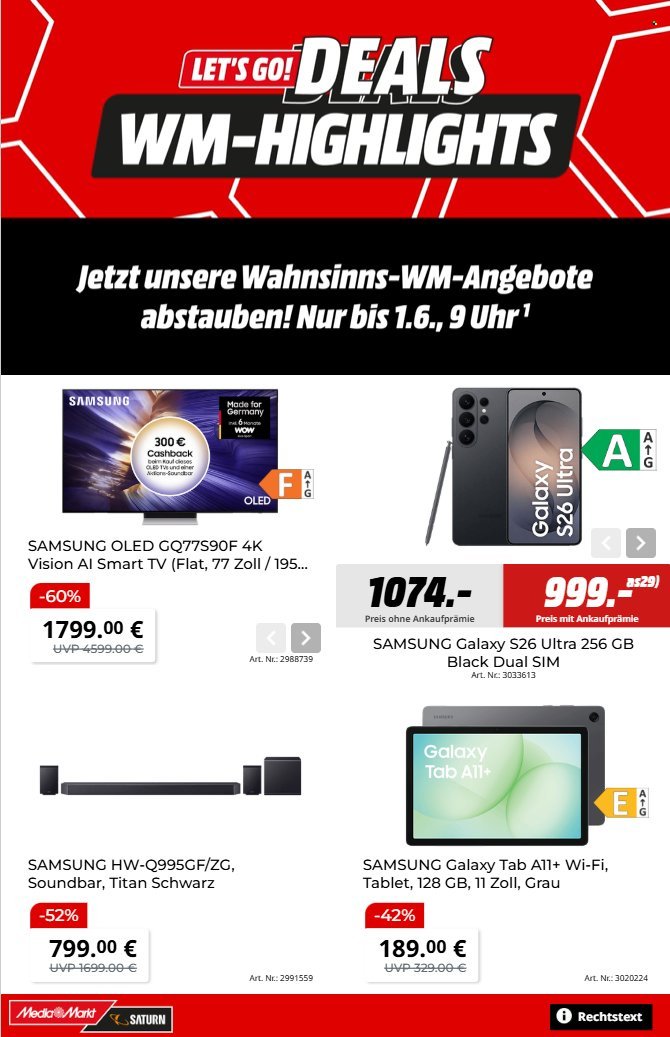 SATURN Prospekt - Ab Samstag 16.05.2026 (2026-05-16 - 2026-06-01)