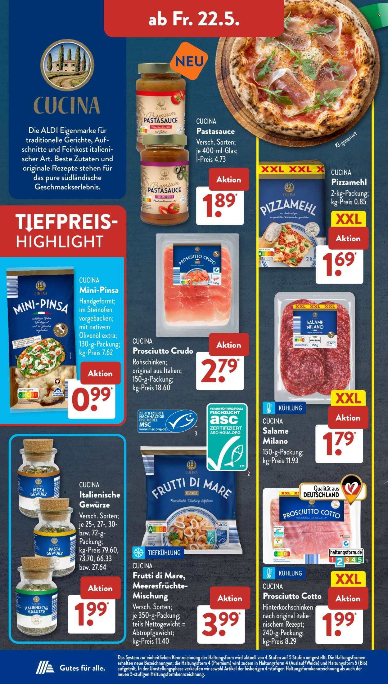 ALDI SÜD Prospekt - Italienische Woche (2026-05-18 - 2026-05-23)
