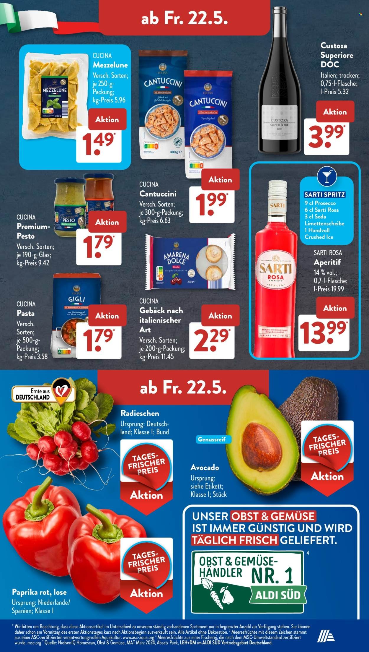ALDI SÜD Prospekt - Italienische Woche (2026-05-18 - 2026-05-23)