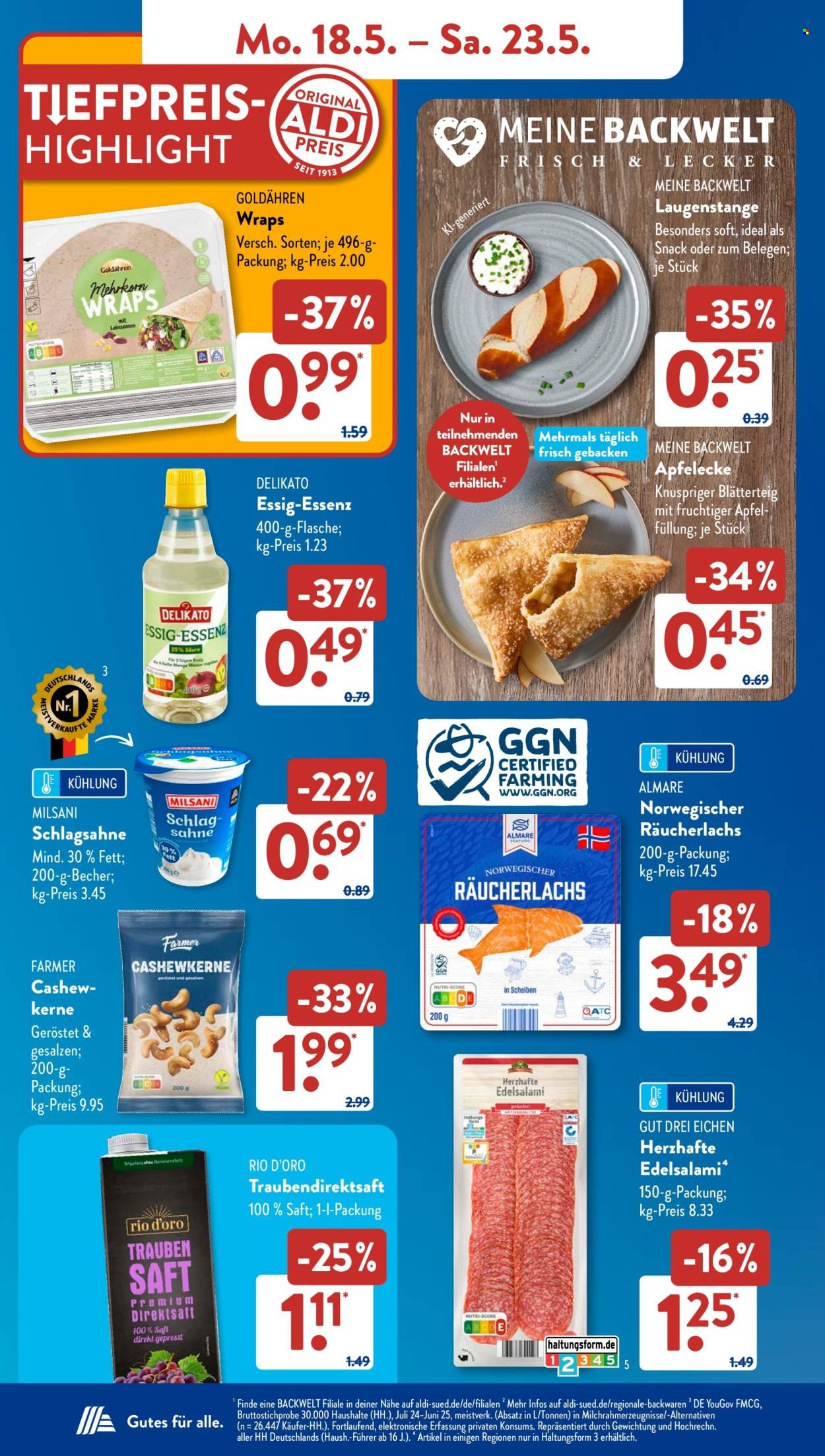 ALDI SÜD Prospekt - Italienische Woche (2026-05-18 - 2026-05-23)