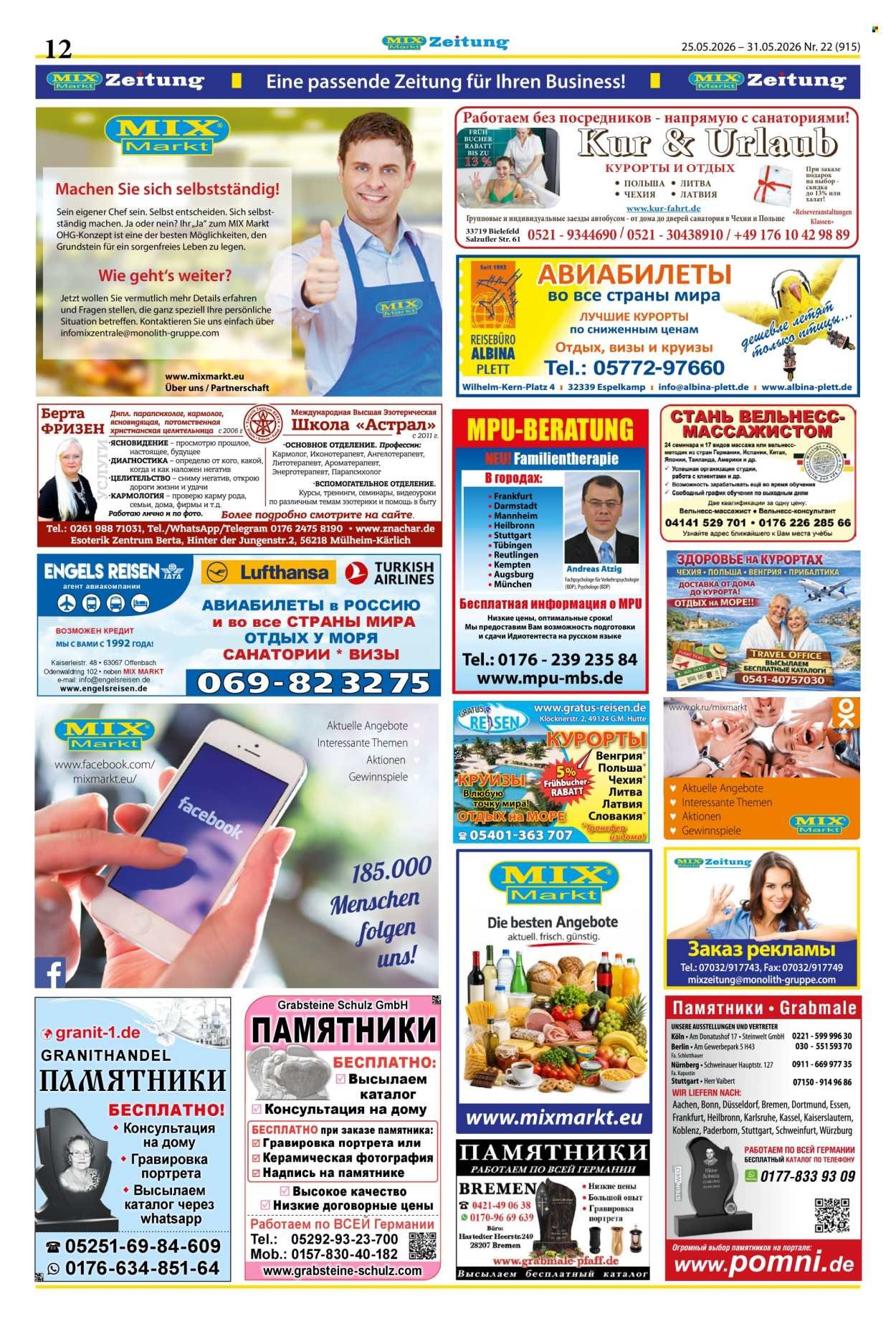 MIX MARKT Prospekt - Ab Montag 25.05.2026