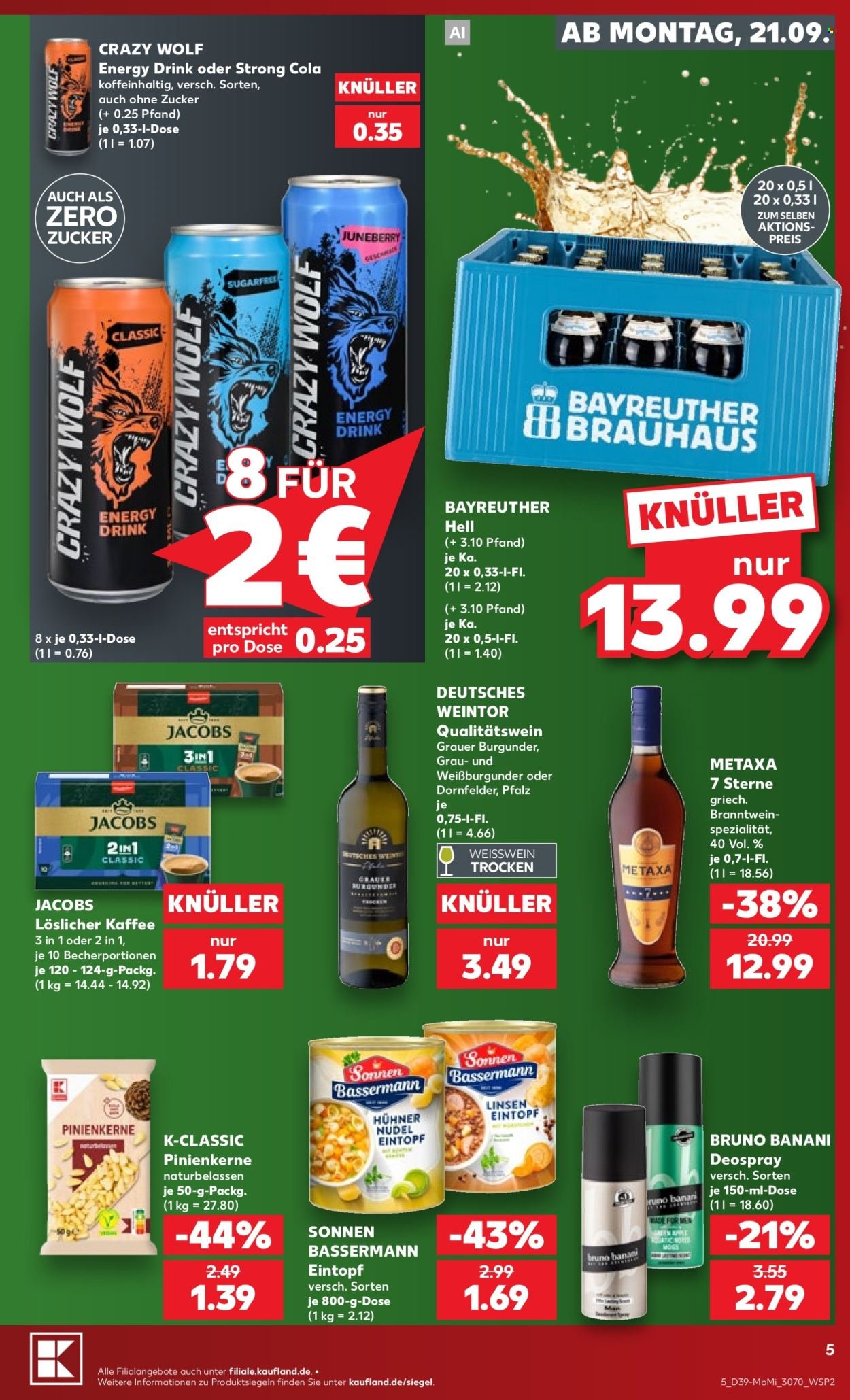 KAUFLAND Prospekt - Ab Montag 21.09.2026