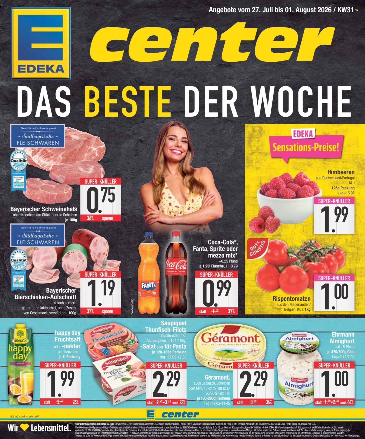 EDEKA Prospekt - Ab Montag 27.07.2026