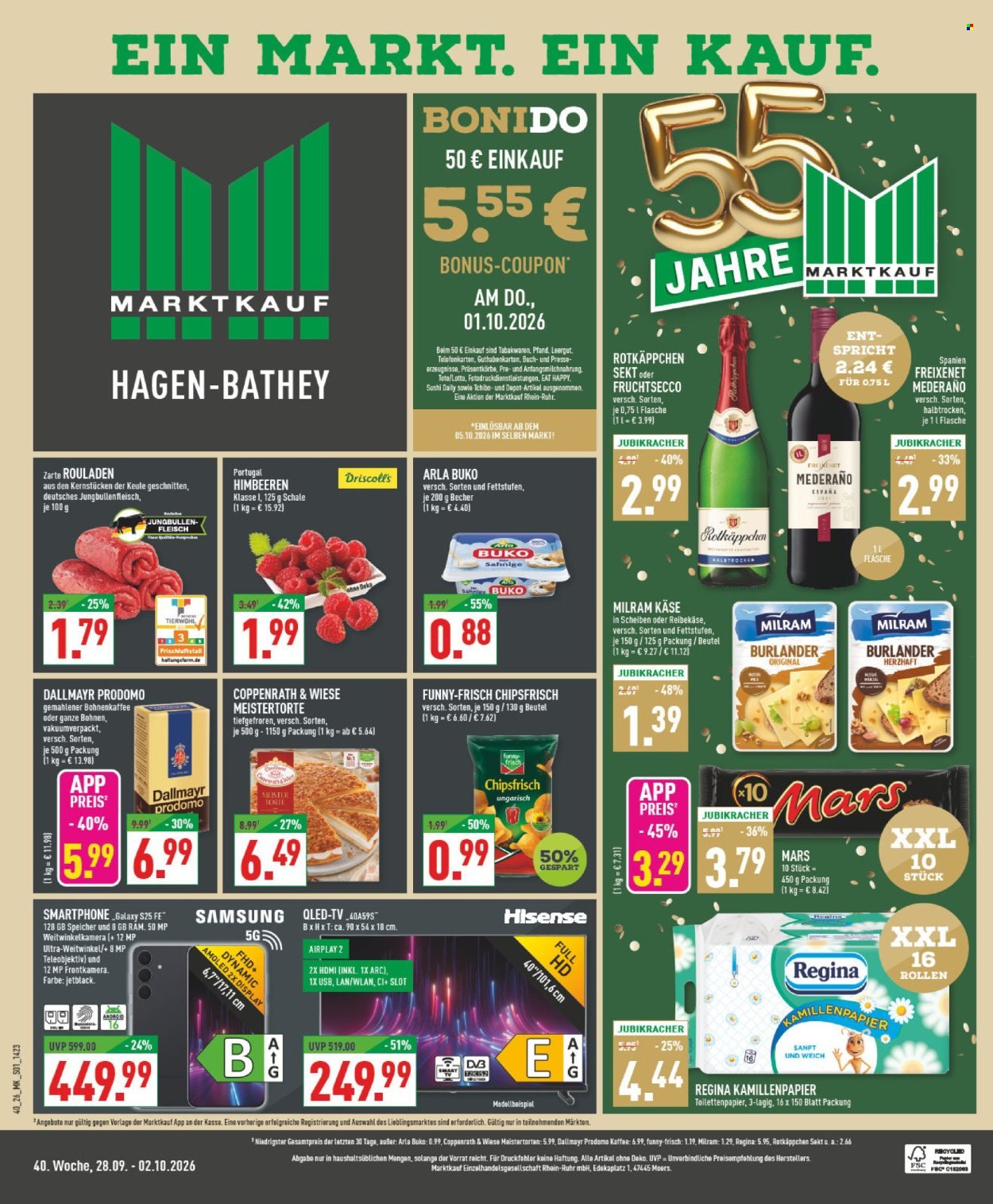 MARKTKAUF Prospekt - Ab Montag 28.09.2026