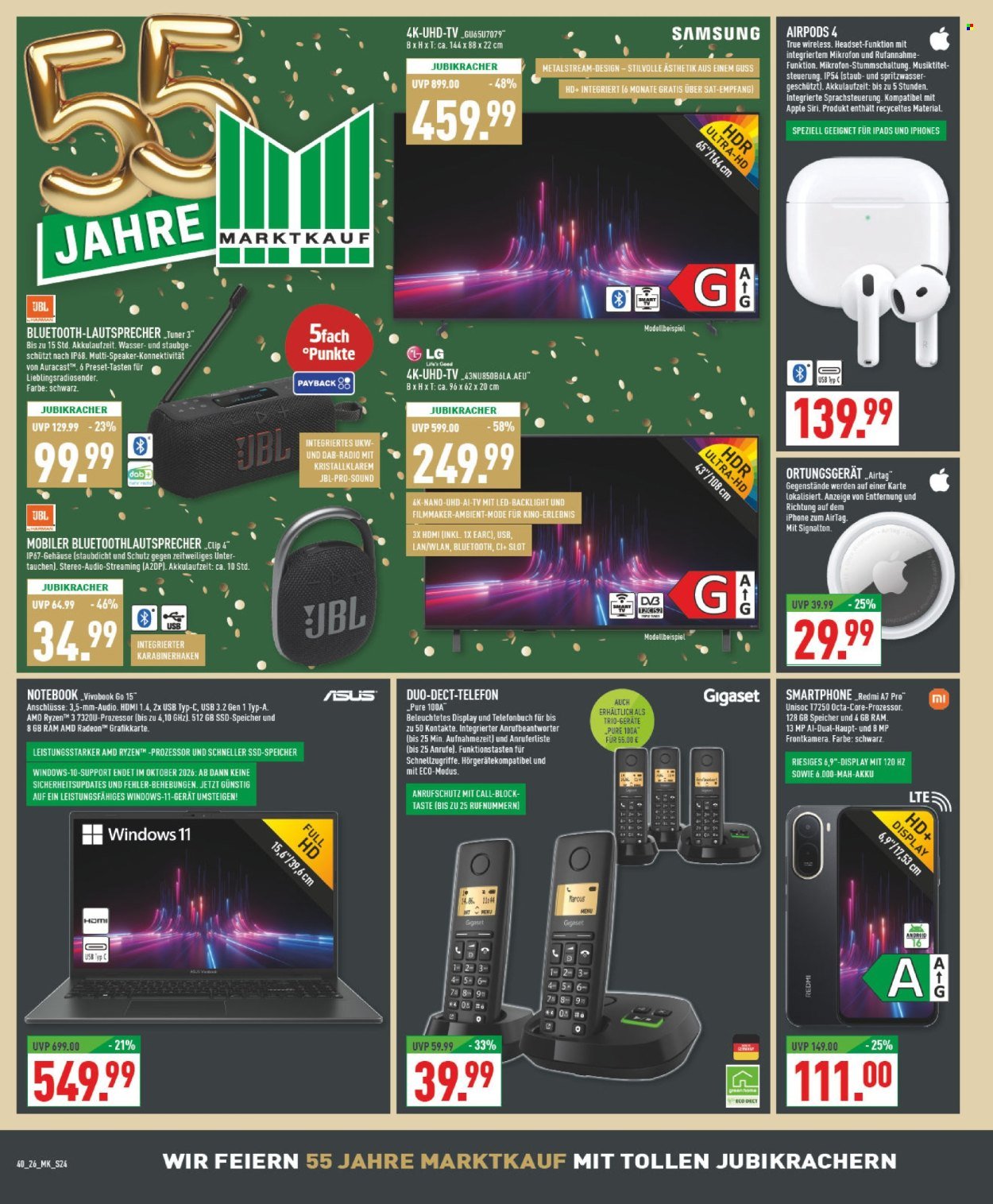 MARKTKAUF Prospekt - Ab Montag 28.09.2026