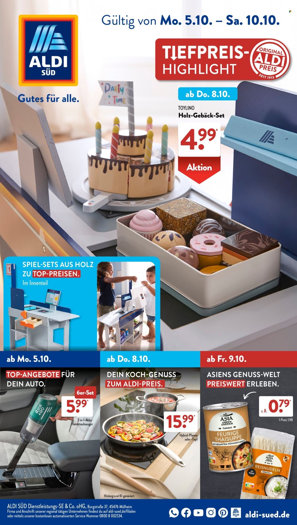 ALDI SÜD Prospekt - Ab Montag 5.10.2026