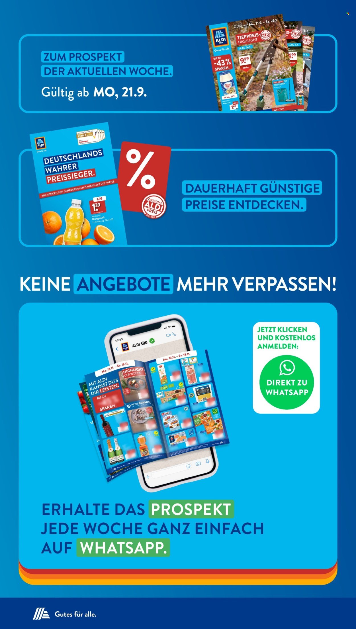 ALDI SÜD Prospekt - Ab Montag 5.10.2026