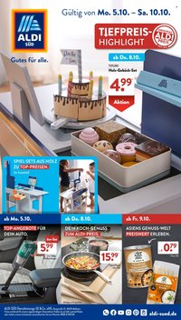ALDI SÜD Prospekt - Ab Montag 5.10.2026