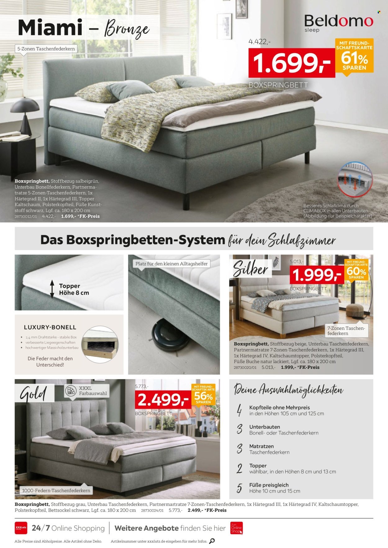 XXXLUTZ Prospekt - Schlafzimmer Spezial