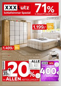 XXXLUTZ Prospekt - Schlafzimmer Spezial