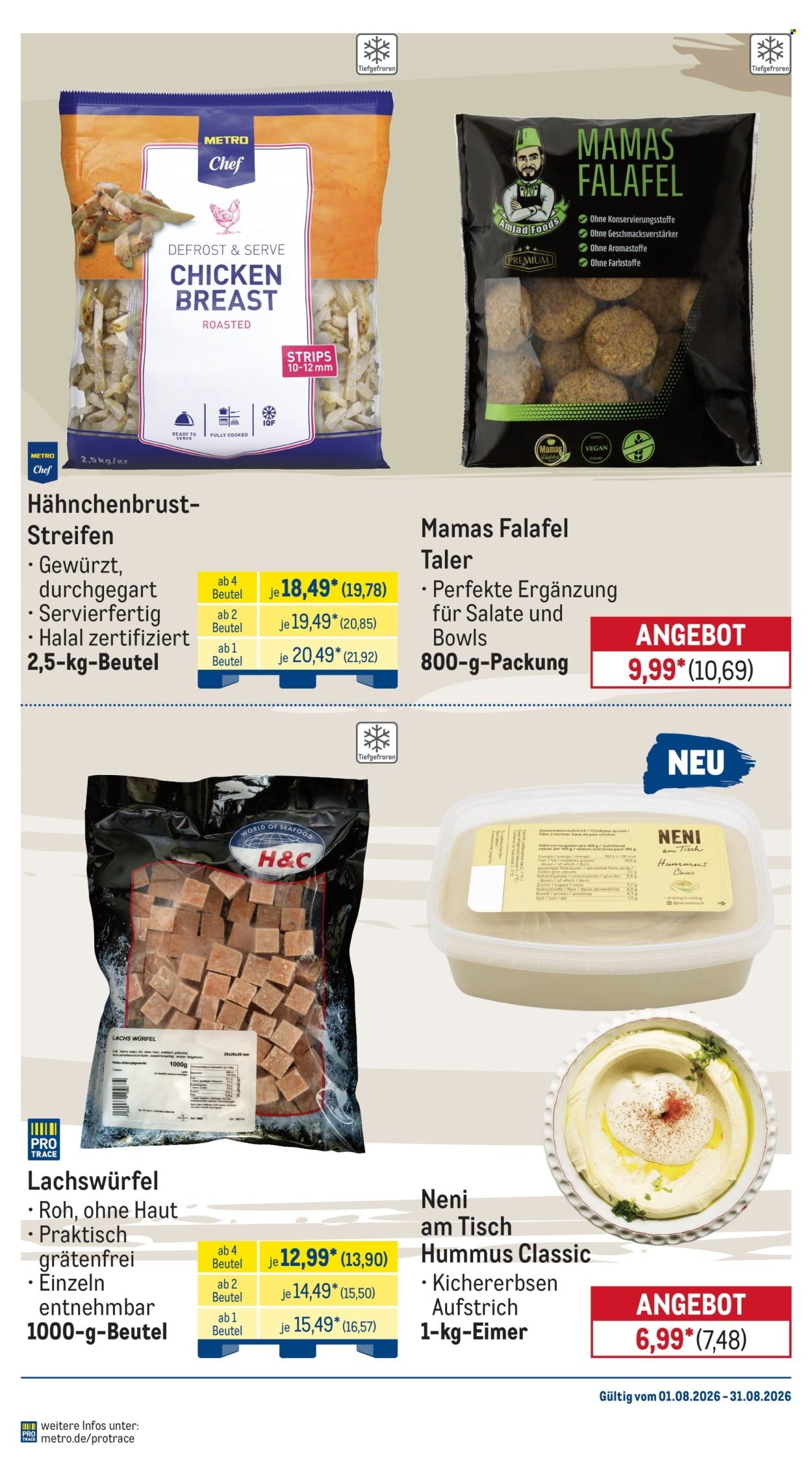 METRO Prospekt - Monats-Menü