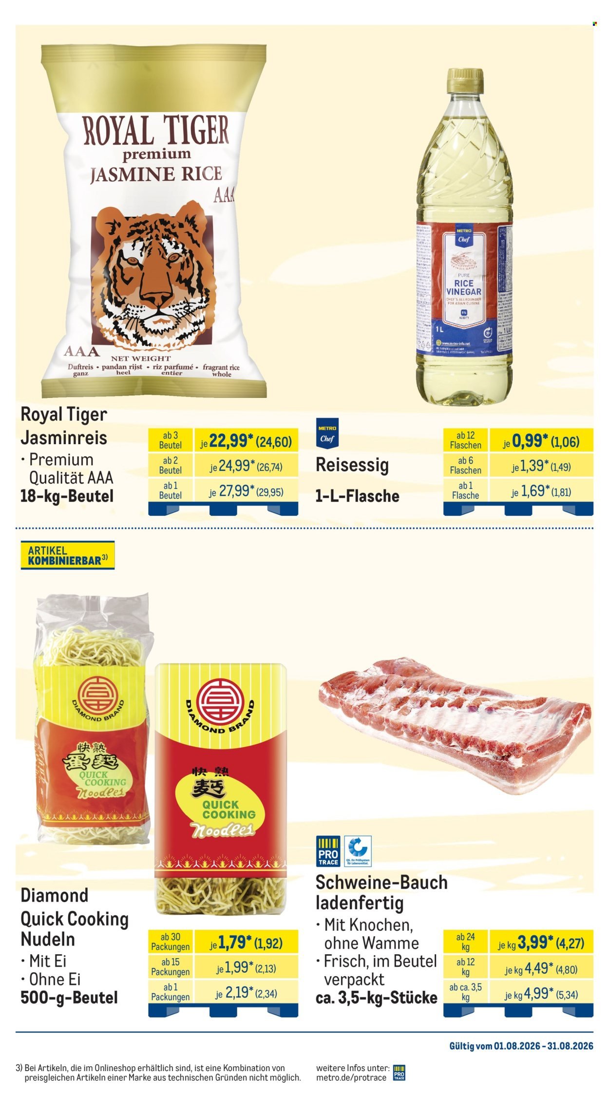 METRO Prospekt - Monats-Menü