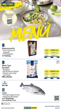 METRO Prospekt - Monats-Menü