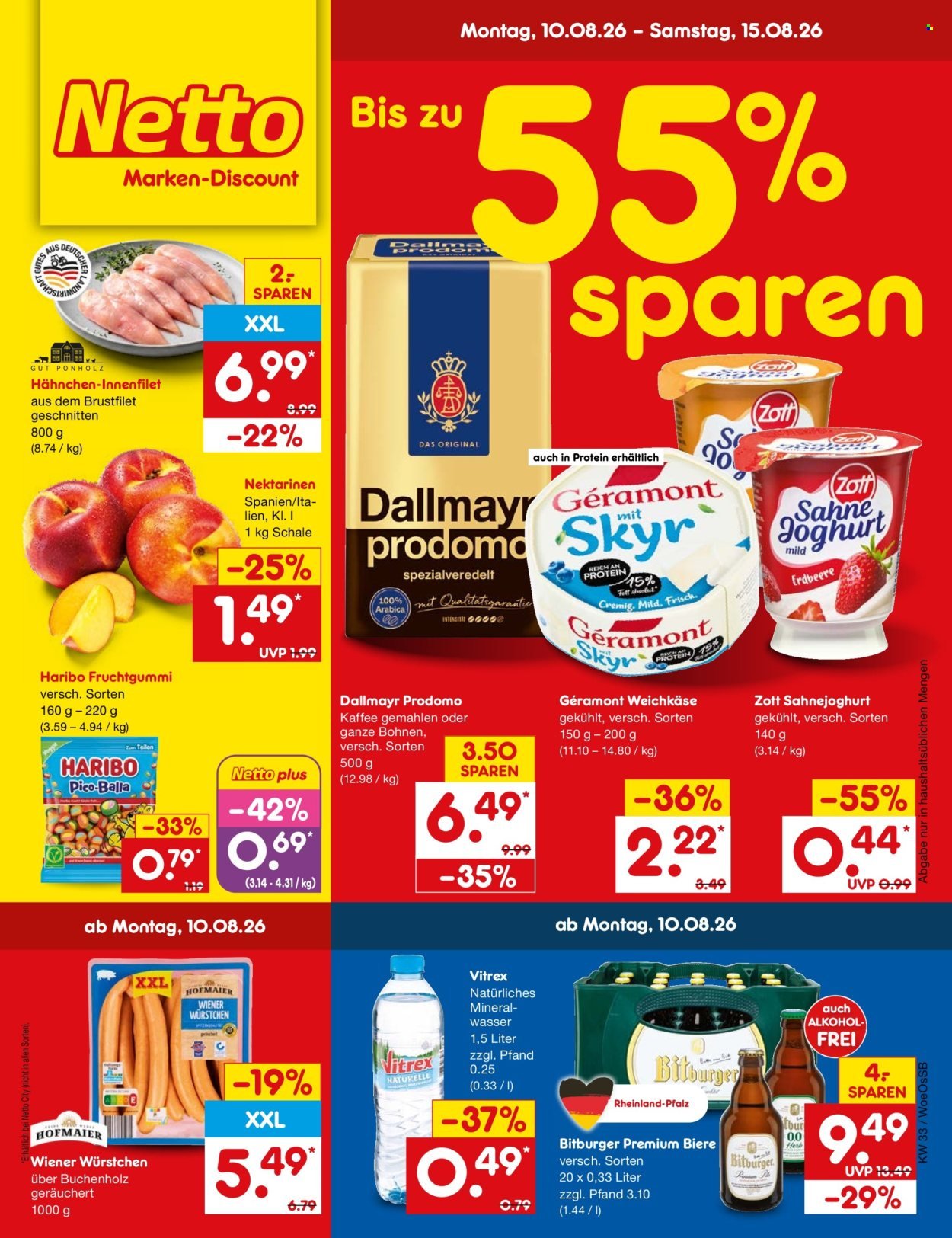 NETTO MARKEN-DISCOUNT Prospekt - Ab Montag 10.08.2026