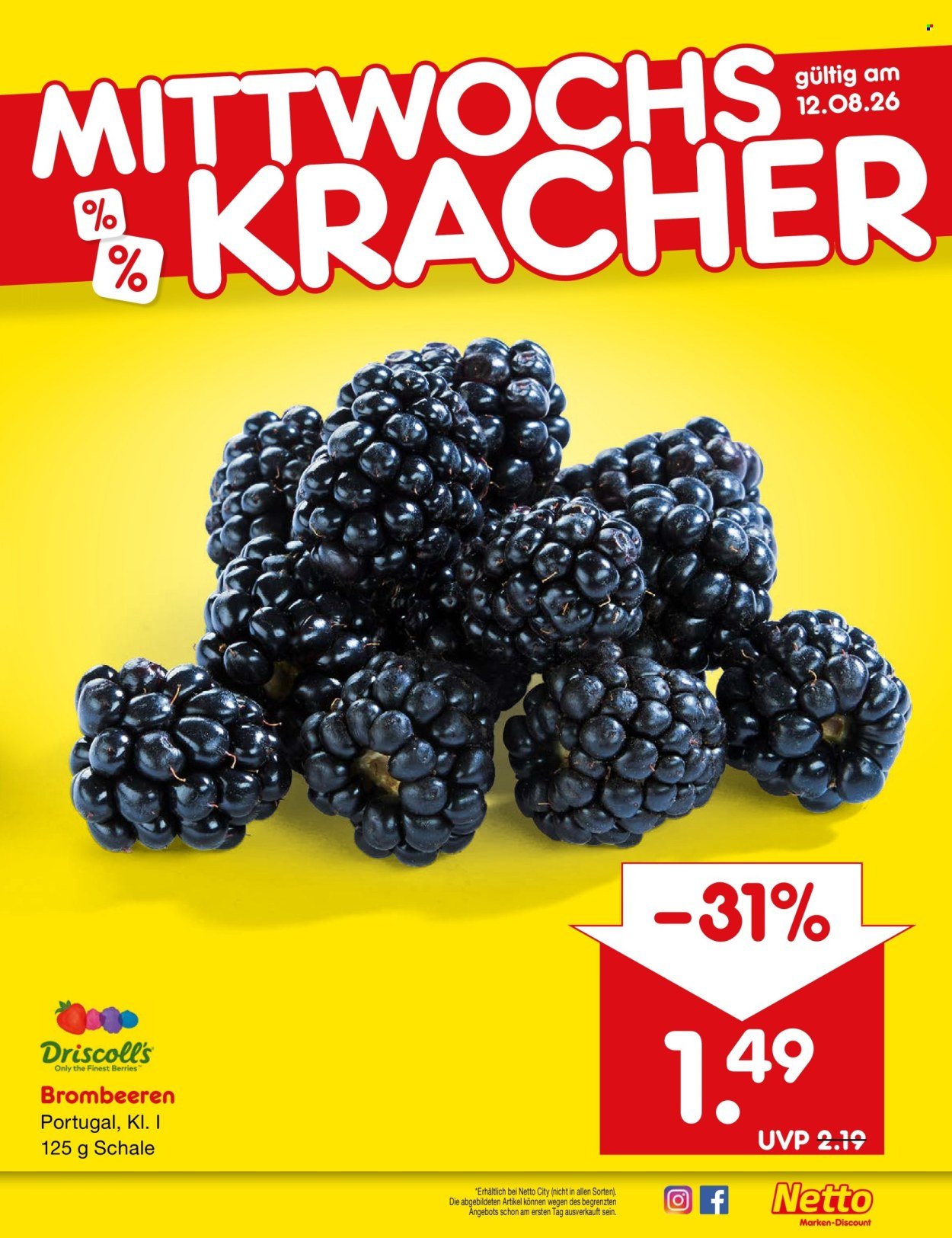 NETTO MARKEN-DISCOUNT Prospekt - Ab Montag 10.08.2026