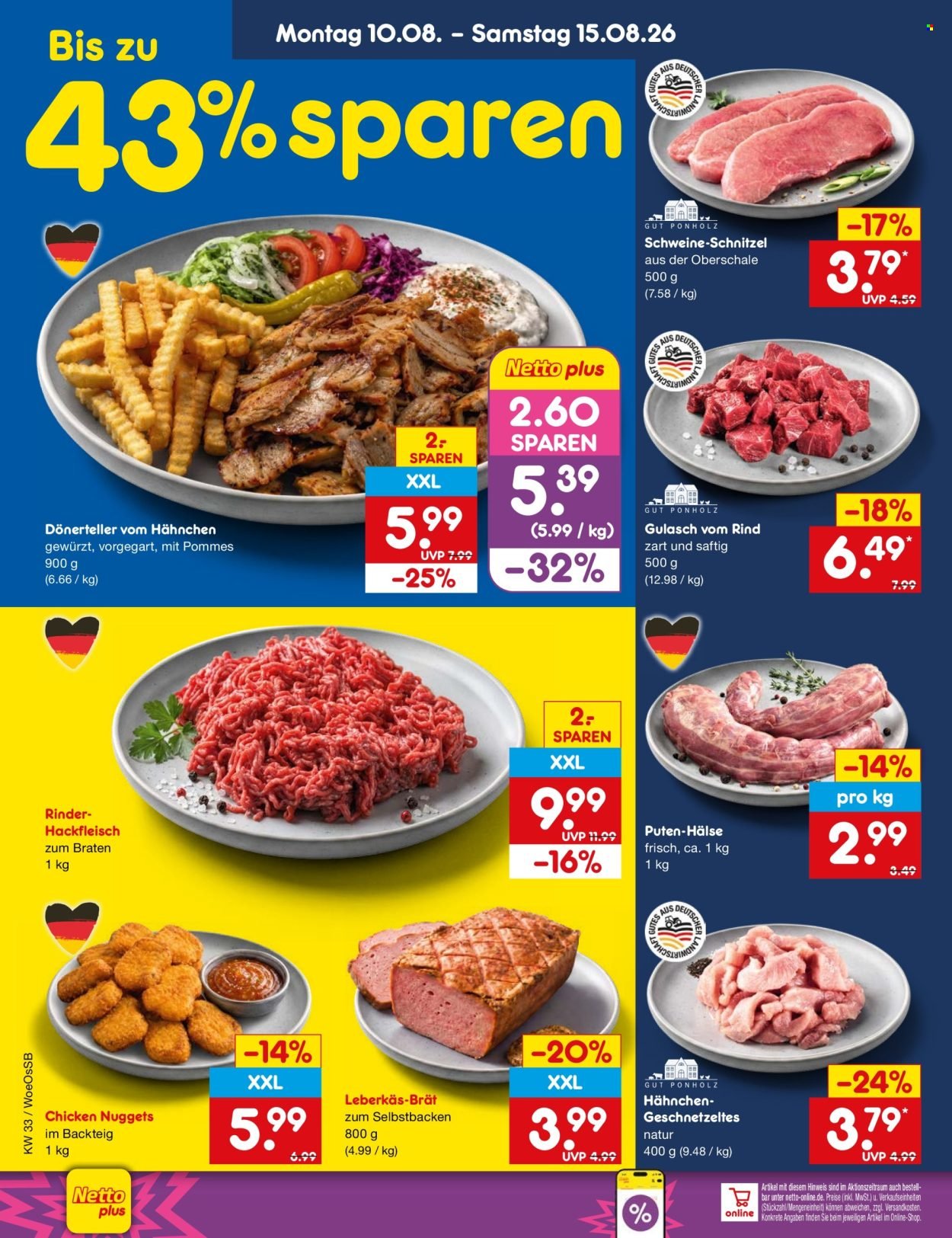 NETTO MARKEN-DISCOUNT Prospekt - Ab Montag 10.08.2026