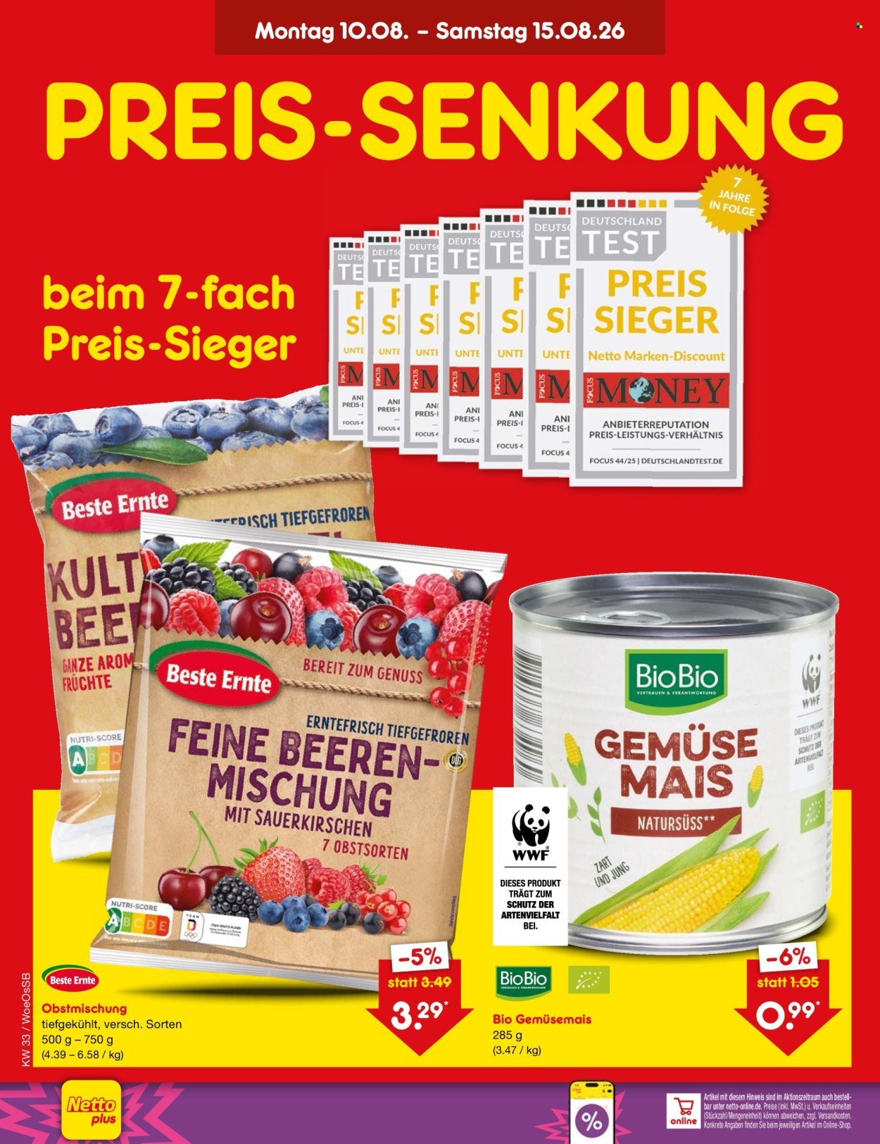 NETTO MARKEN-DISCOUNT Prospekt - Ab Montag 10.08.2026