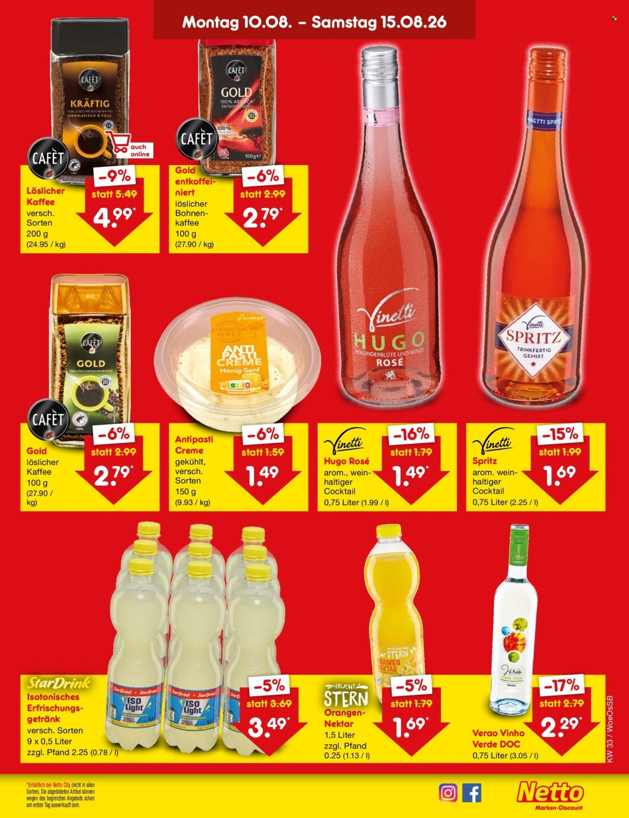 NETTO MARKEN-DISCOUNT Prospekt - Ab Montag 10.08.2026