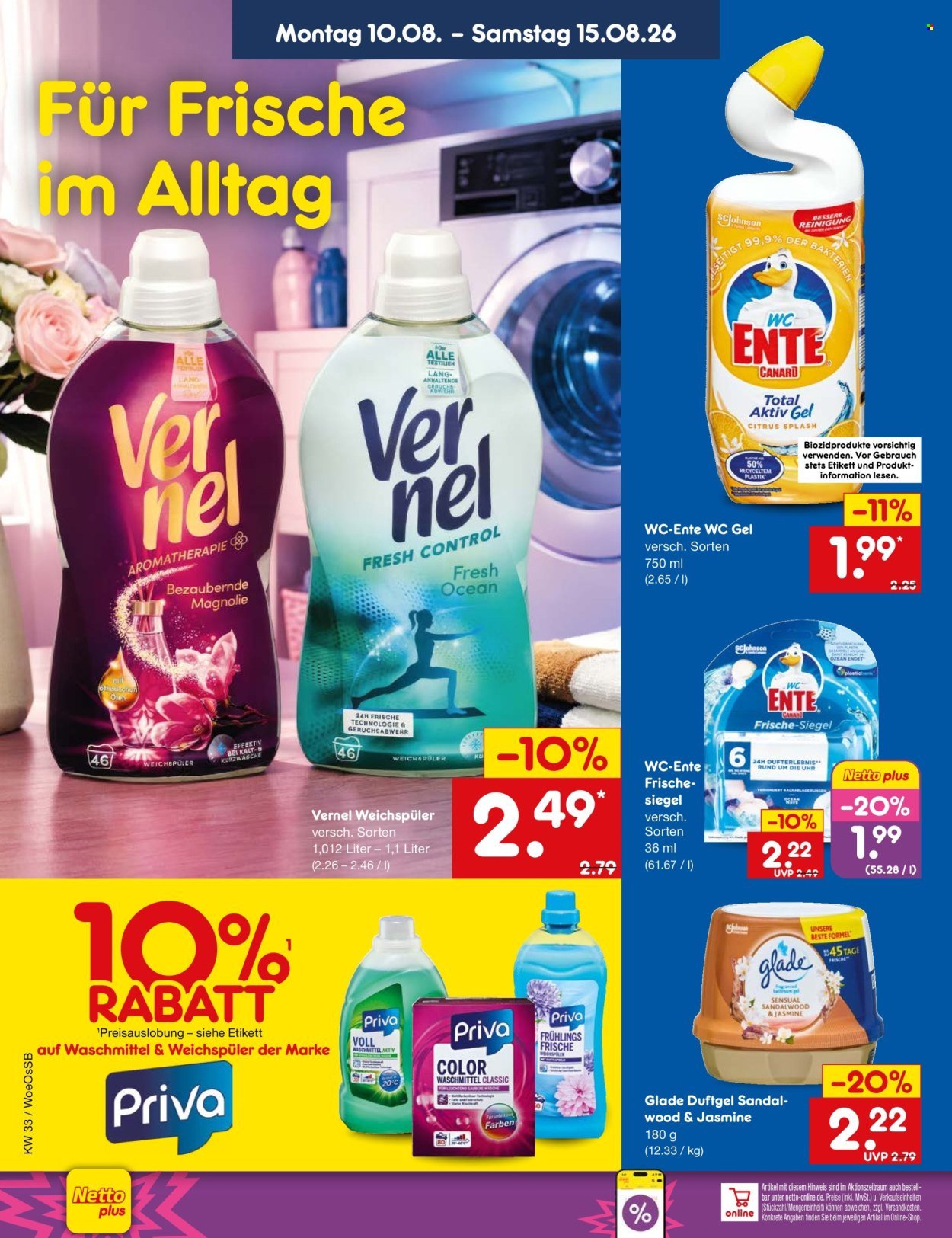 NETTO MARKEN-DISCOUNT Prospekt - Ab Montag 10.08.2026