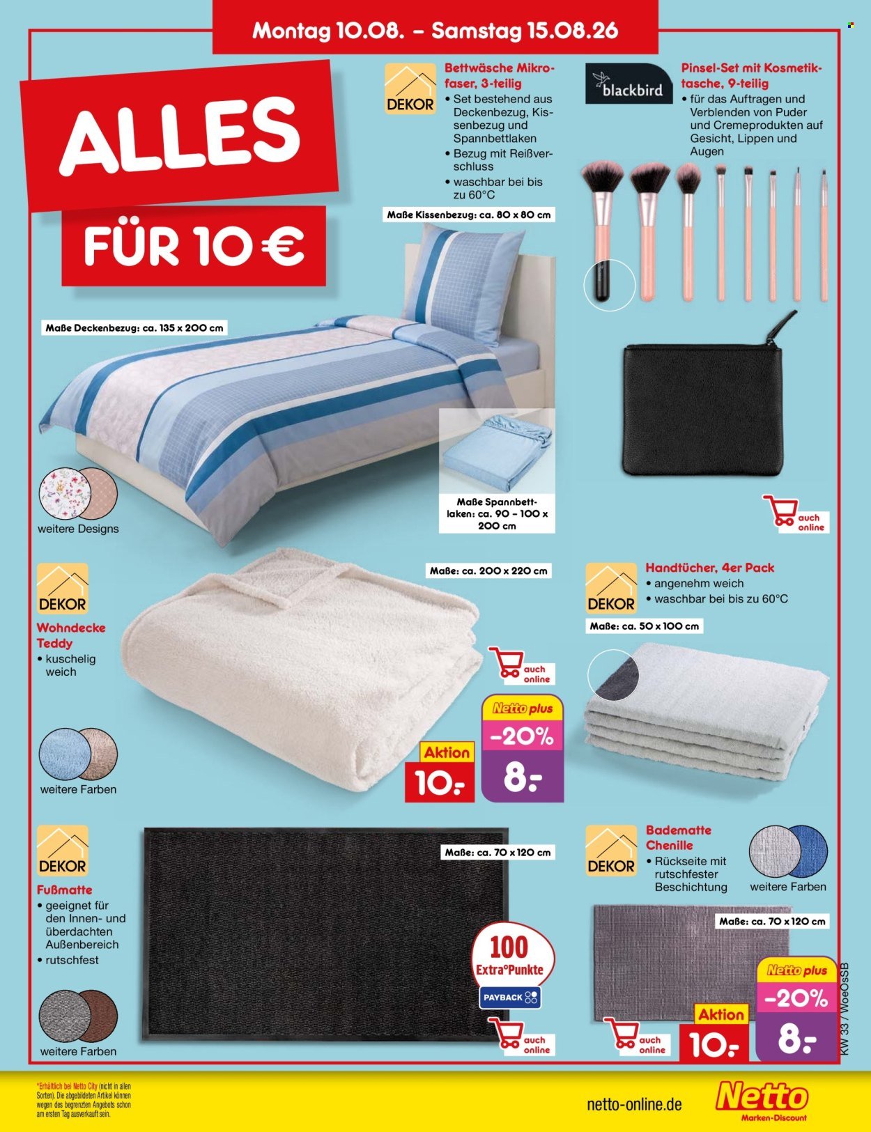 NETTO MARKEN-DISCOUNT Prospekt - Ab Montag 10.08.2026