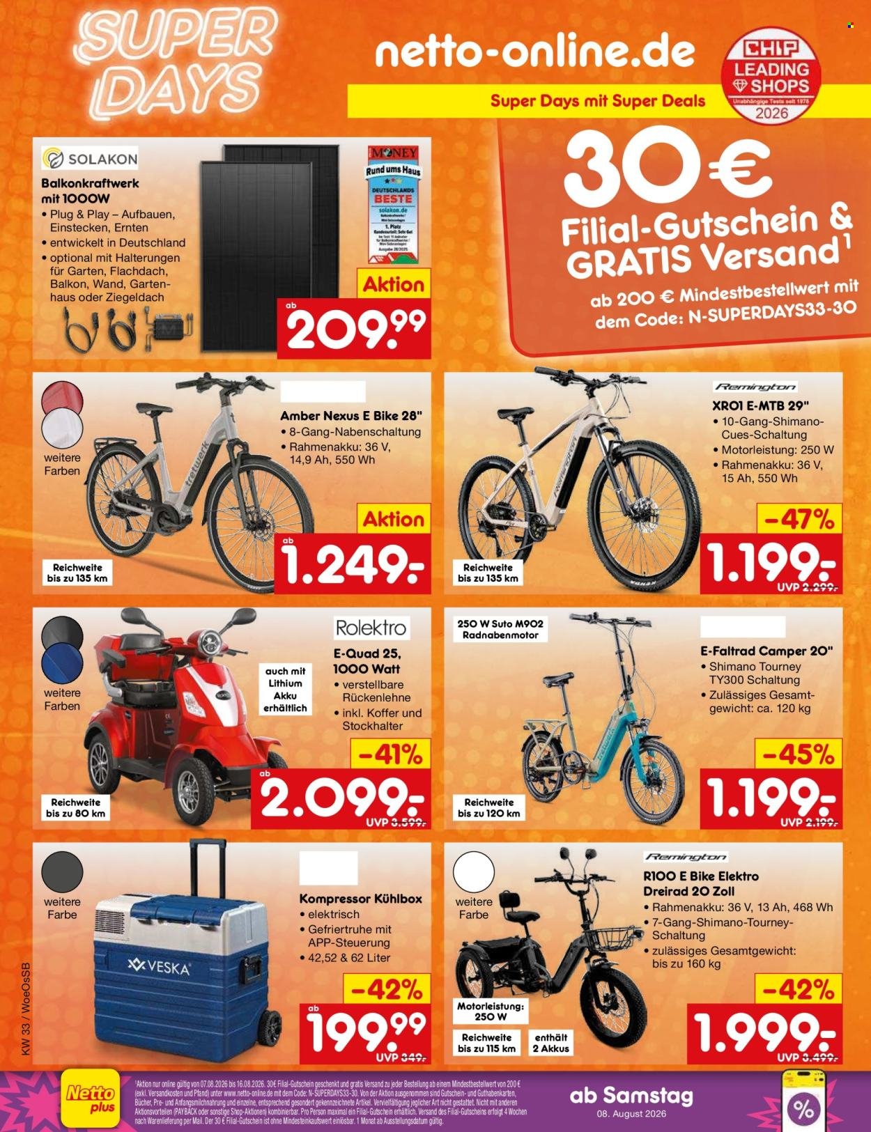 NETTO MARKEN-DISCOUNT Prospekt - Ab Montag 10.08.2026