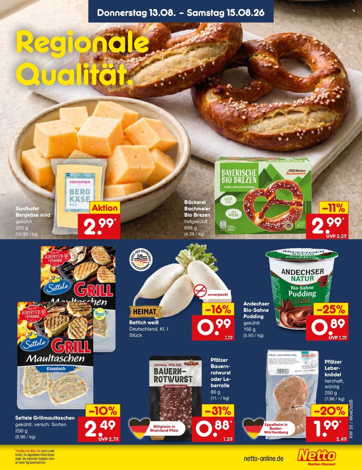 NETTO MARKEN-DISCOUNT Prospekt - Ab Montag 10.08.2026