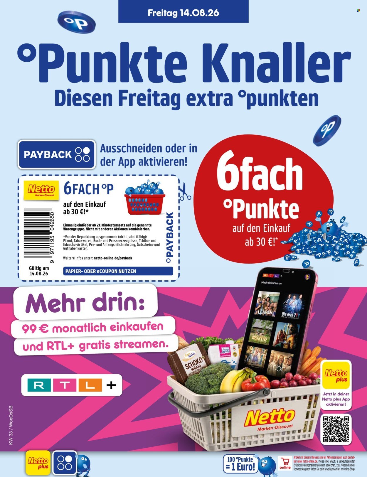 NETTO MARKEN-DISCOUNT Prospekt - Ab Montag 10.08.2026