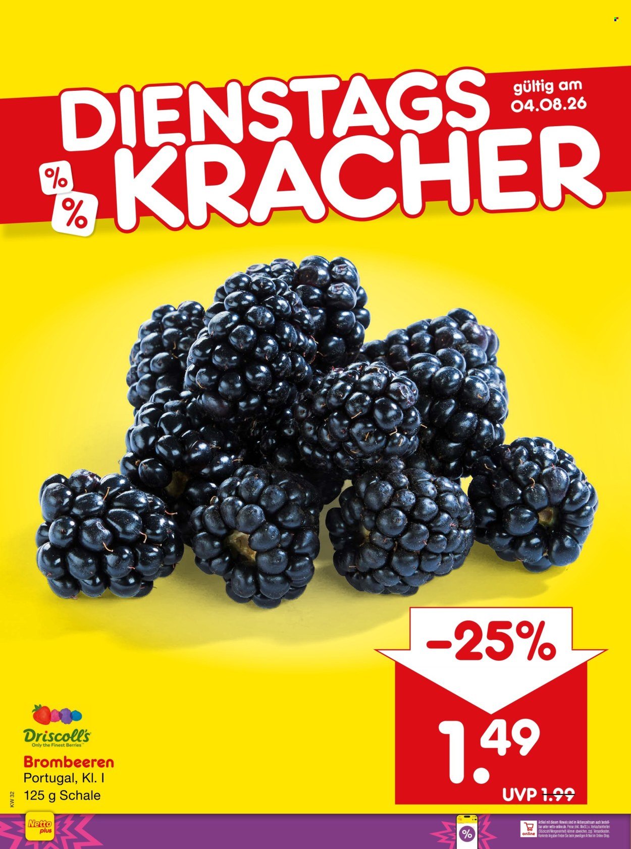 NETTO MARKEN-DISCOUNT Prospekt - Ab Montag 3.08.2026