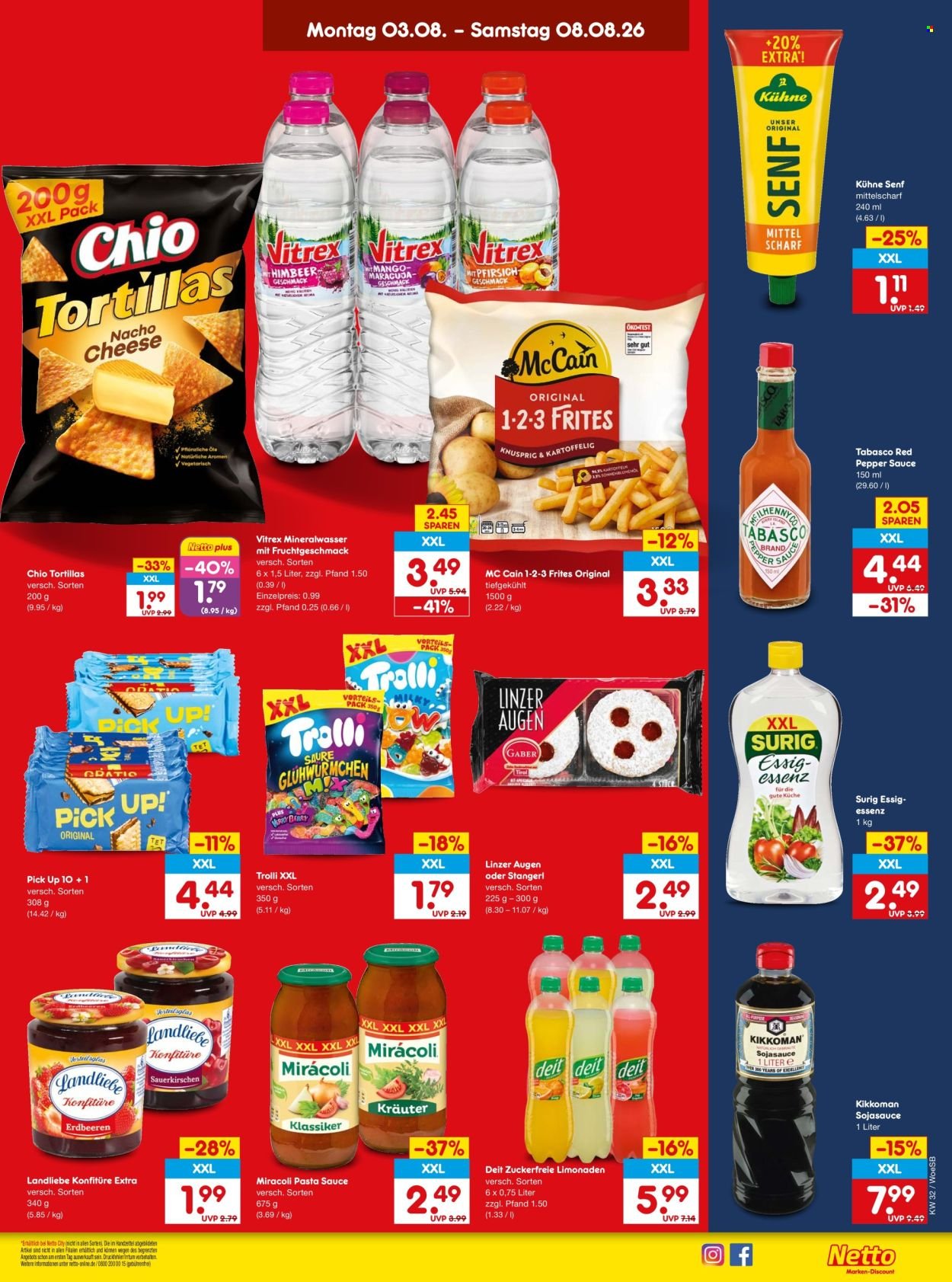 NETTO MARKEN-DISCOUNT Prospekt - Ab Montag 3.08.2026