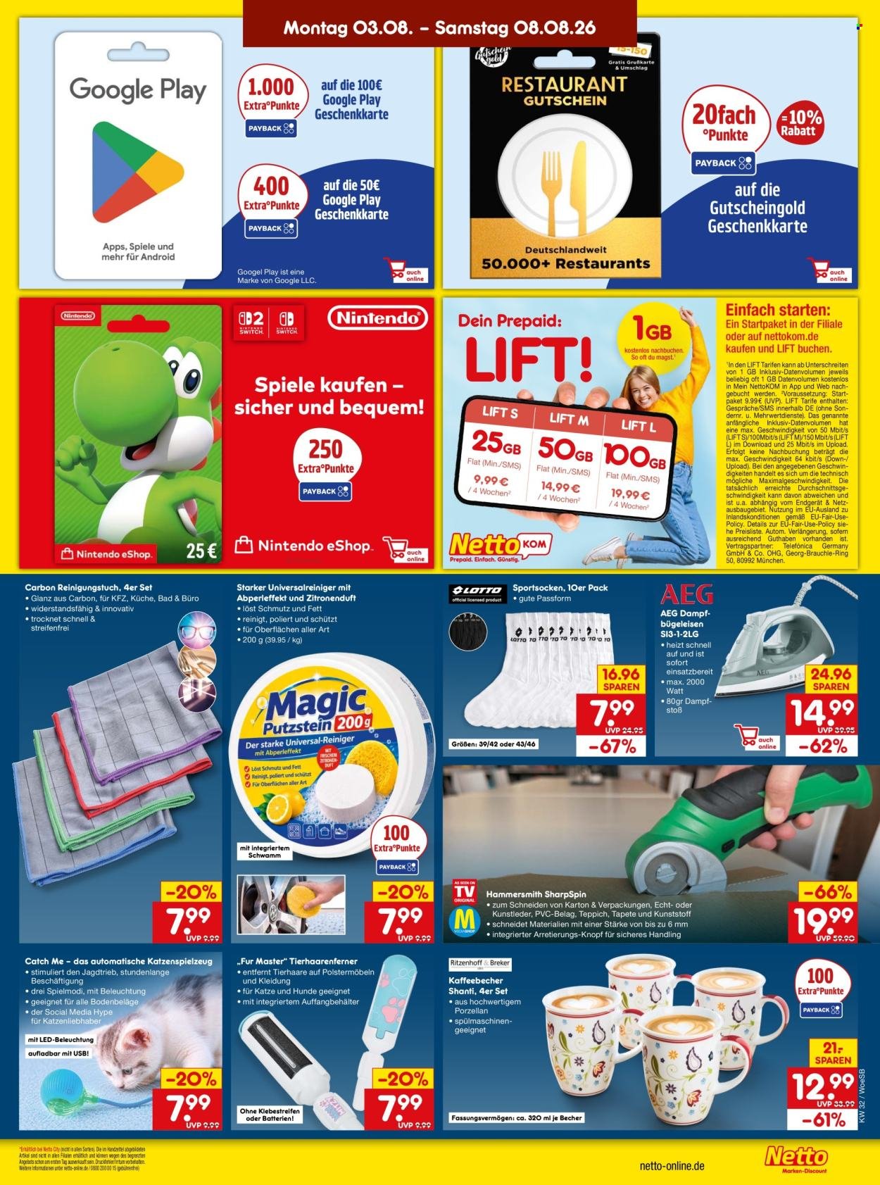 NETTO MARKEN-DISCOUNT Prospekt - Ab Montag 3.08.2026