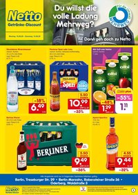 NETTO MARKEN-DISCOUNT Prospekt - Getränkemarkt in deiner Nähe