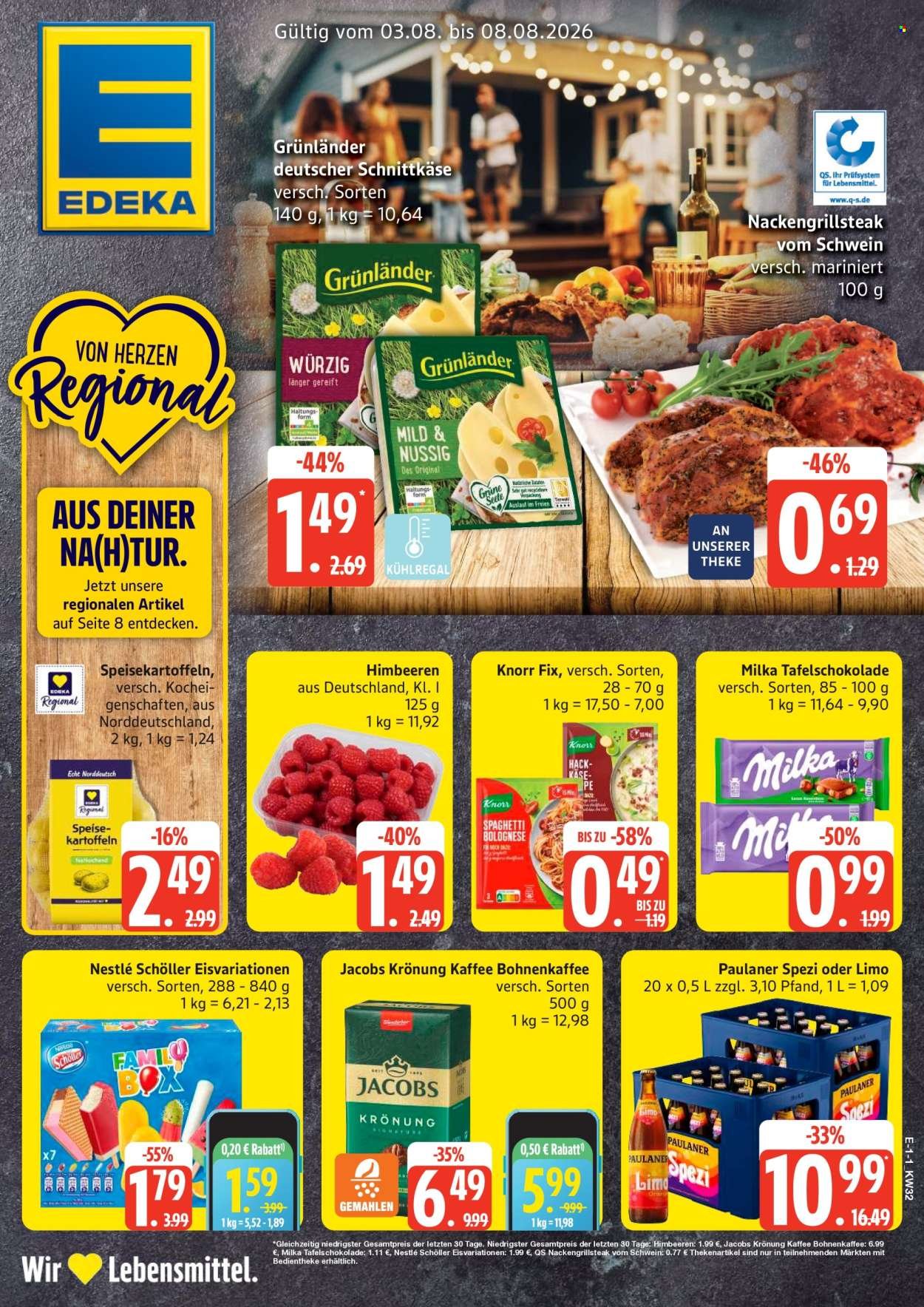 EDEKA Prospekt - Ab Montag 3.08.2026