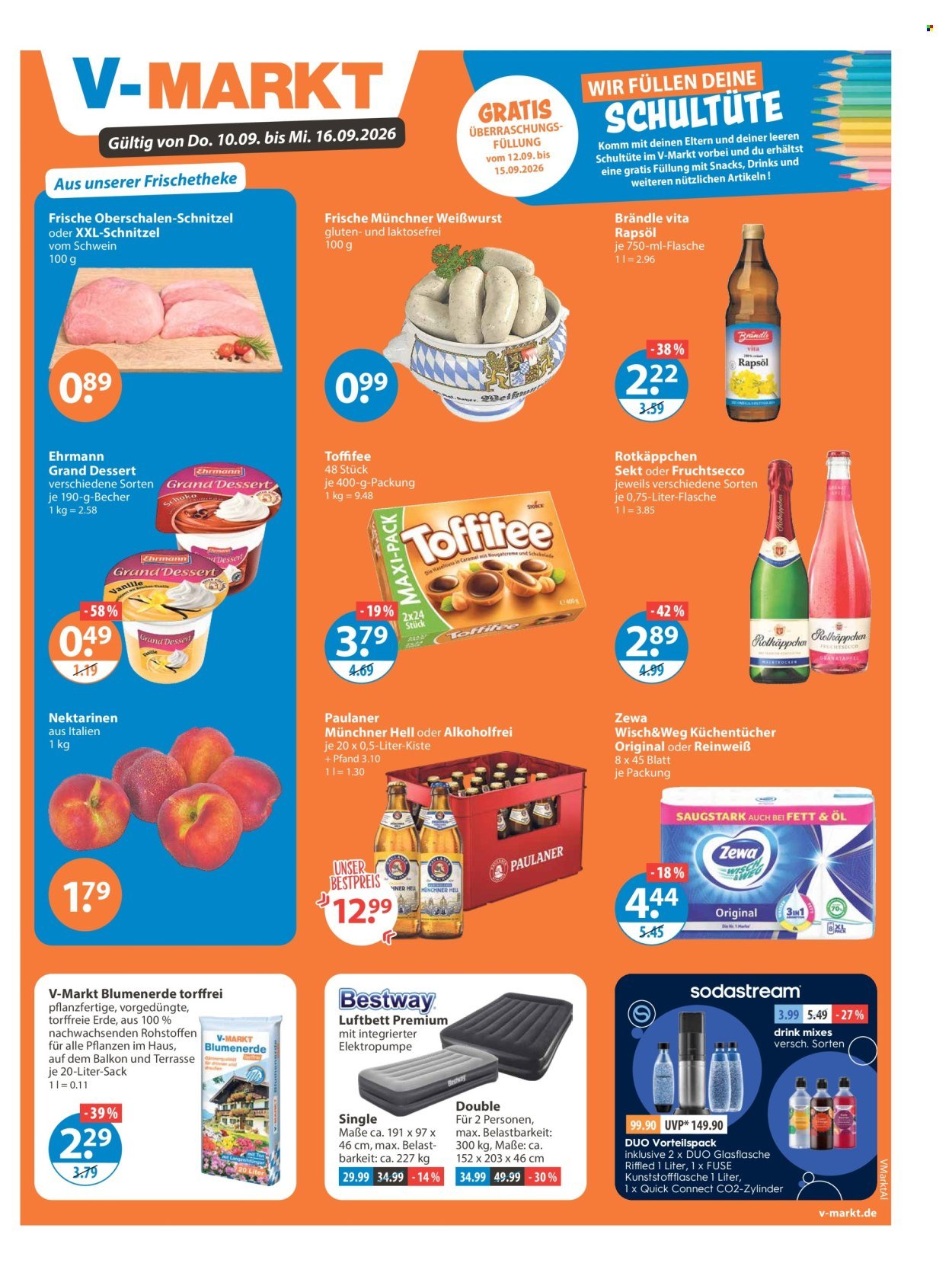 V-MARKT Prospekt - Ab Donnerstag 10.09.2026