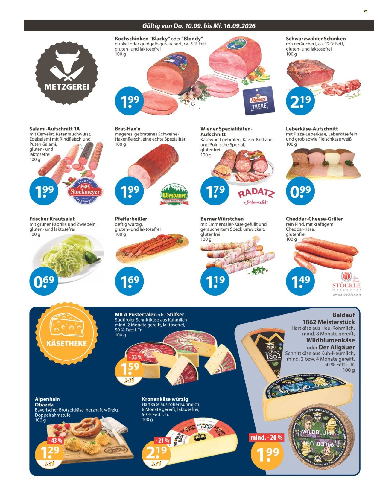 V-MARKT Prospekt - Ab Donnerstag 10.09.2026