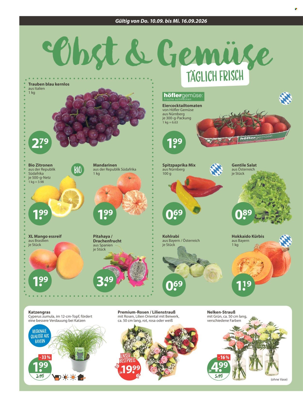V-MARKT Prospekt - Ab Donnerstag 10.09.2026