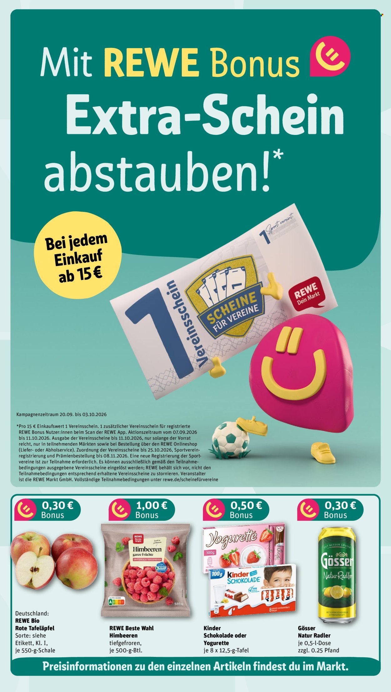 REWE Prospekt - Ab Montag 14.09.2026