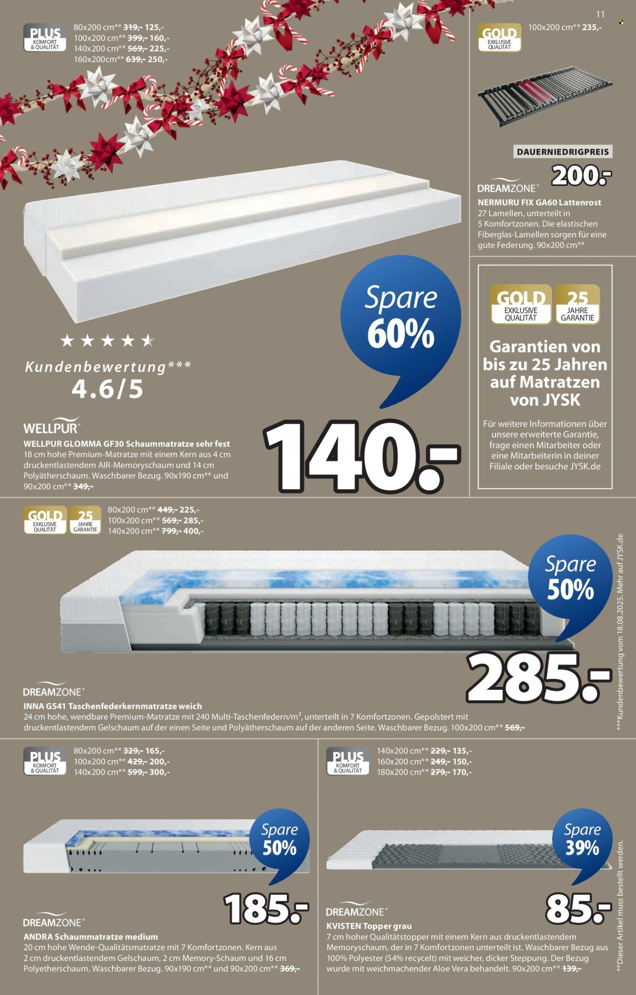 JYSK Prospekt - Ab Sonntag 19.10.2025
