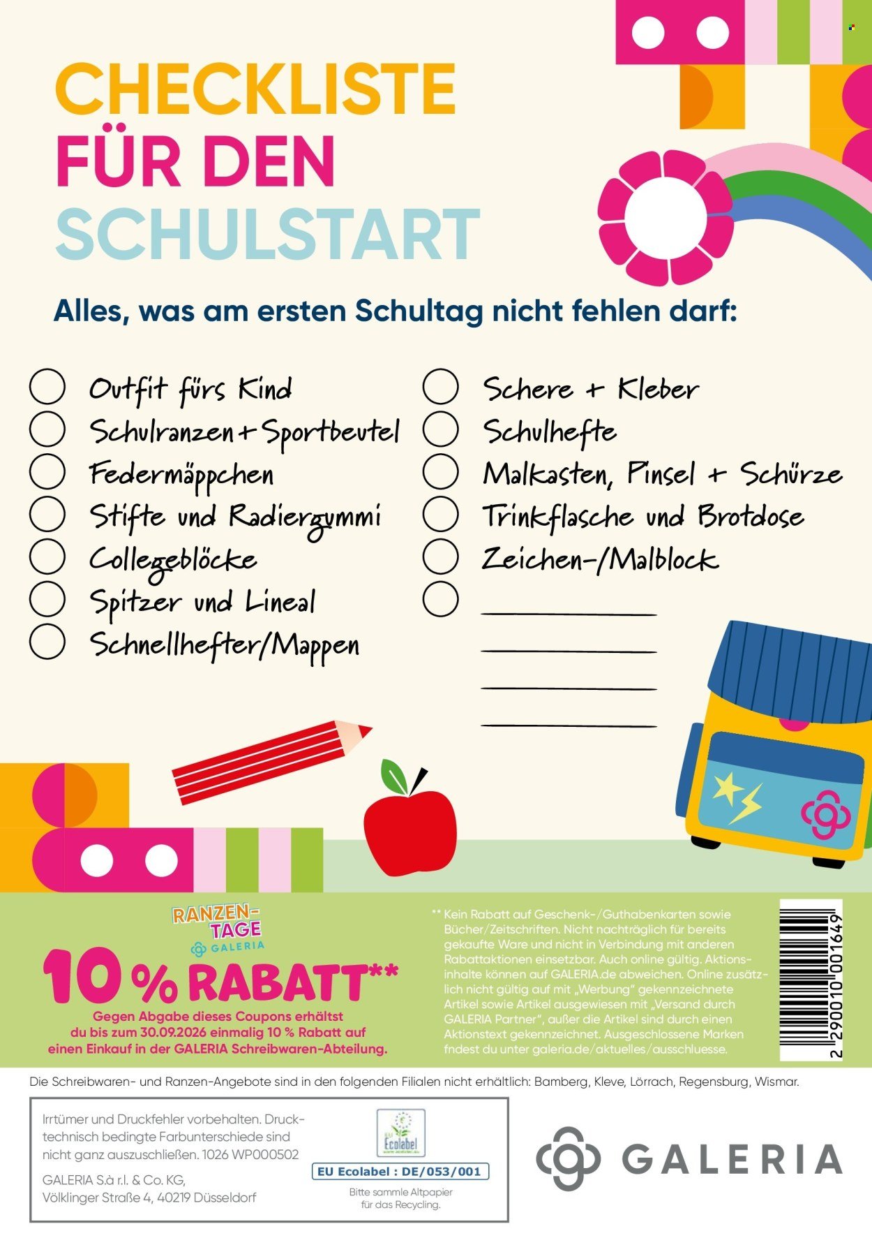 GALERIA KARSTADT KAUFHOF Prospekt - Ab Montag 2.03.2026