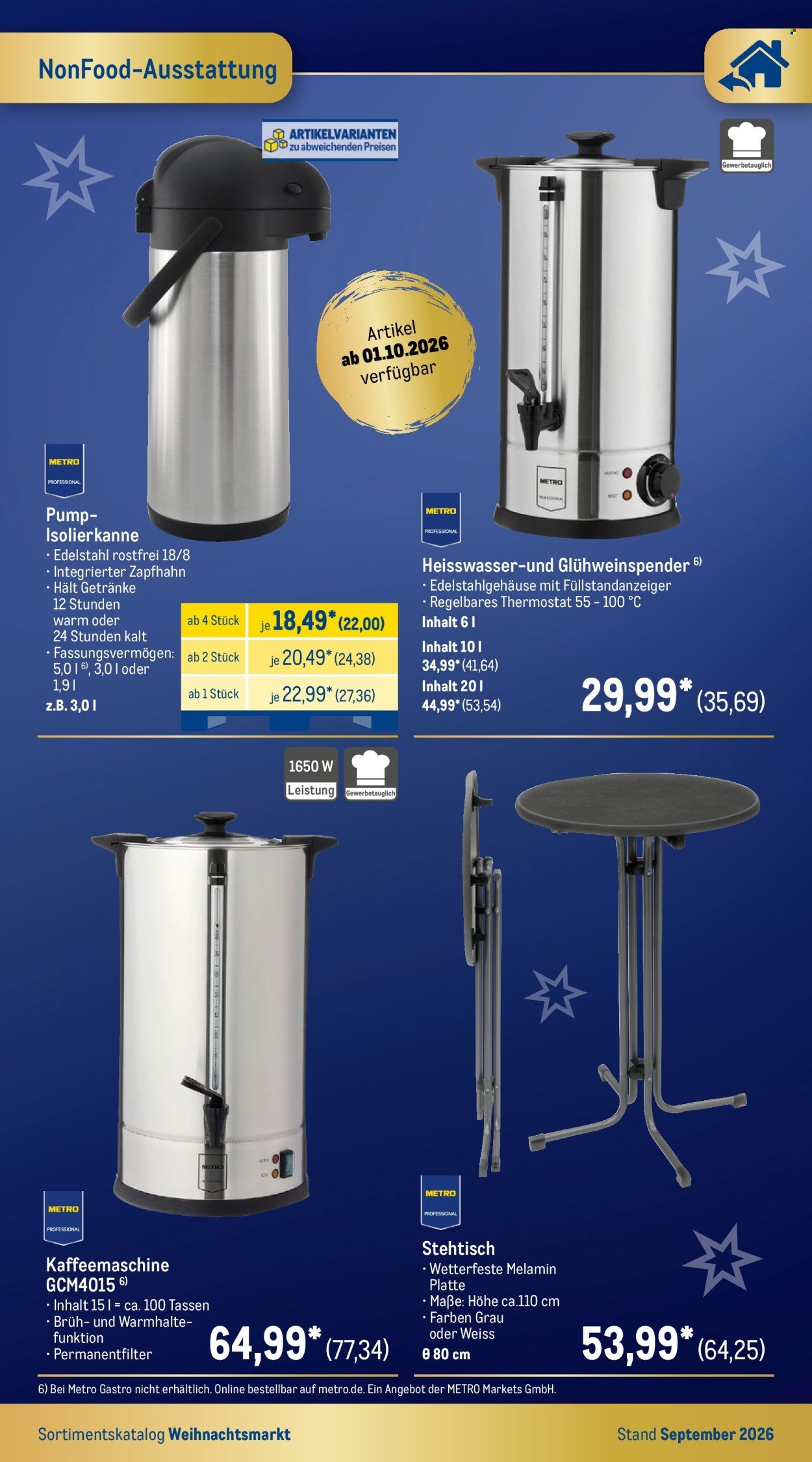 METRO Prospekt - Weihnachtsmarkt
